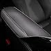 Bwen fsx1126w CHR Central Console Armrest Box Cover Car Armrest Cover Saver for 2018 Toyota CH-R,Black Carbon Fiber Pattern