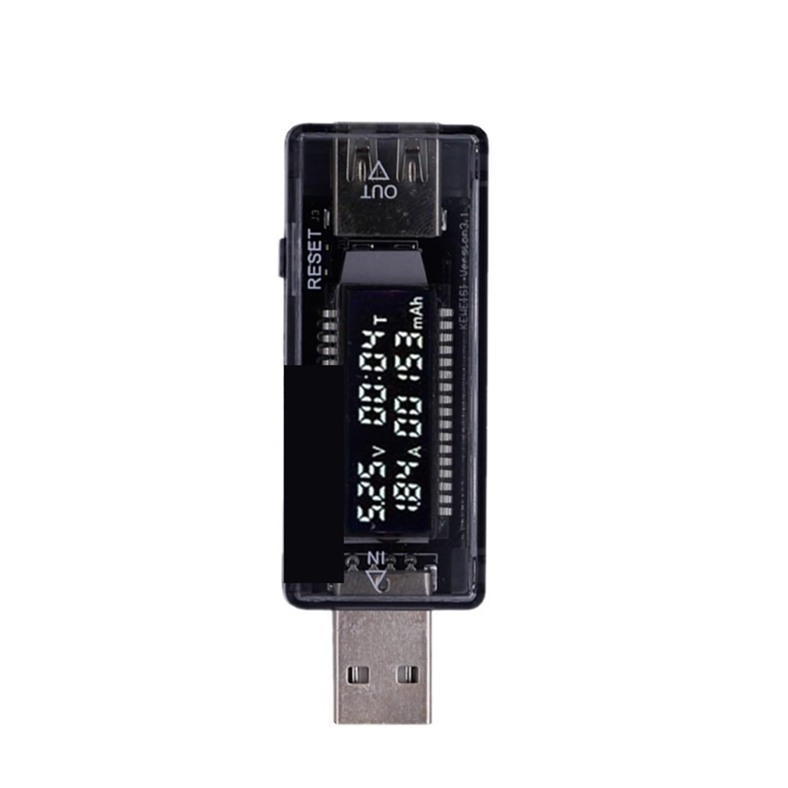 Tester USB,Tester kabla USB, 30 sztuk/zestaw Tester USB Tester napięcia prądu Tester pojemności ładowarki Volt Miernik napięcia prądu ny wykrywacz zasilania Test baterii do sprawdzania pojemności, czy