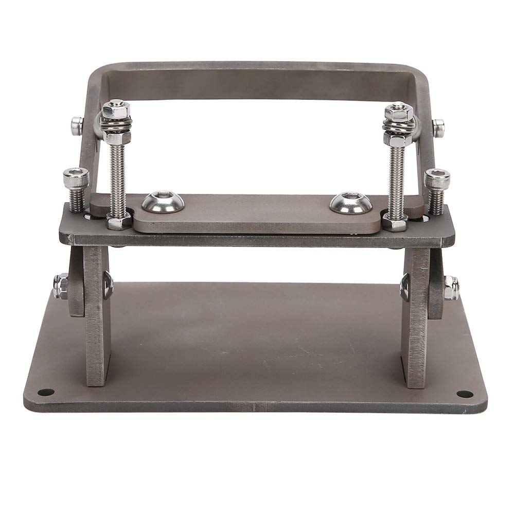 AMONIDA Raschiatore per Pelle Utensile Manuale Raschietto per Pelle Manuale Durevole Spessore Regolabile per Progetti in Acciaio Inossidabile 1 unità