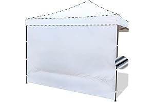 10x10 Portable Canopy Sidewalls with Ultraviolet Protection