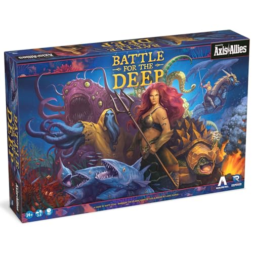 Battle for The Deep juego de mesa de estrategia 2v2 miniatura 1