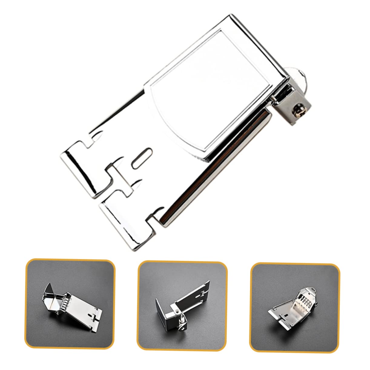 Toyvian 3stücke Banjo Tailpiece Metall Saitiger Verchromter Ersatz Für Banjo-gitarre Installieren Zubehör Für Musiker