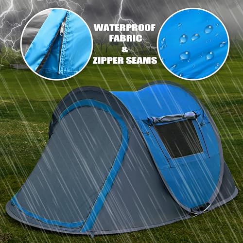 Carpa de Camping Pop-Up para 1 Persona con Montaje Instantáneo miniatura 5
