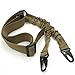 Feyachi 2 Point Gun Sling/Gun Strap/Rifle Strap with Metal,Hook Army Green.