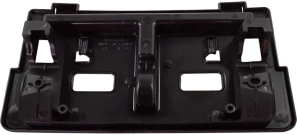 I-Match Auto Parts Front License Plate Frame Bracket Tag Holder Black Textured PP Plastic for 2016-2023 Mazda CX9 TK4850170 MA1068119