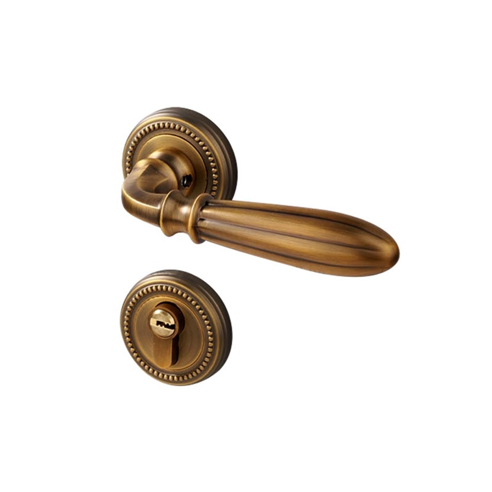 Kfvmvtdw One Color Zinc Alloy Nordic Style Silent Mechanical Split Lock 622