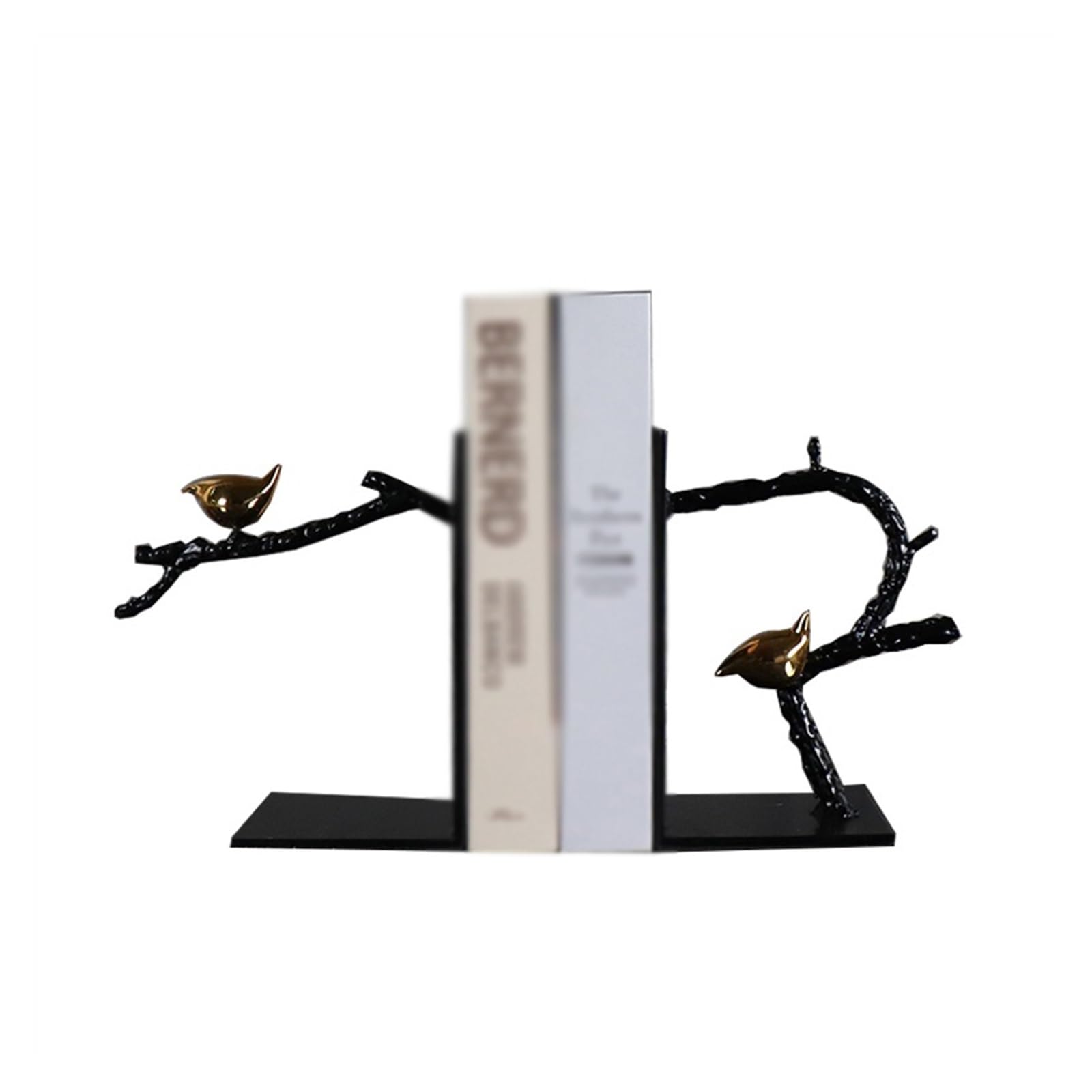 Shelves Home Decorative Birds and Books Vintage Design Resin Bookshelf Bookends Bookend Supports and Office Shelf Table Decor Book Support