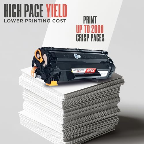 Image of Intex LTC 925 GB Toner Cartridge | Compatible for HP LaserJet Pro M1132, P1102, M1212, M1217 | Premium Black Toner