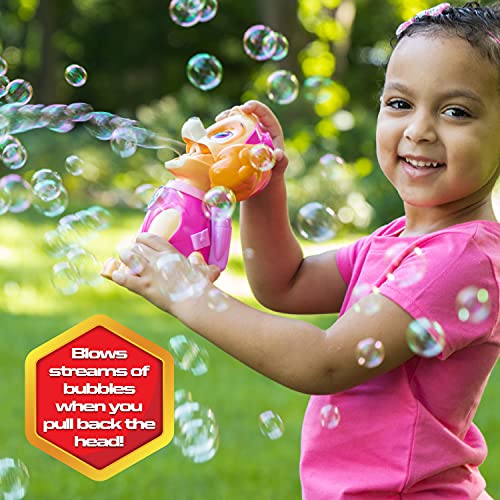 Nickelodeon Little Kids Paw Patrol Skye Action Bubble Blower and Includes Bubble Solution, Brown, Pink by Little Kids - Image 3
