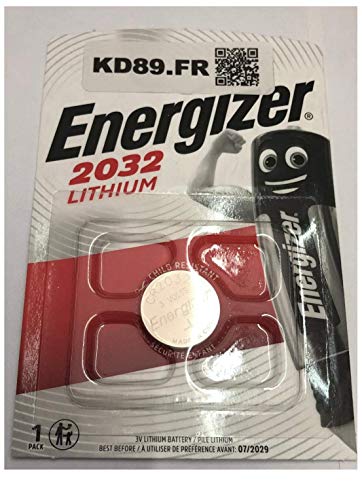 Energizer ENCR2032 - Pilas (Button/coin, CR2032, Plata)