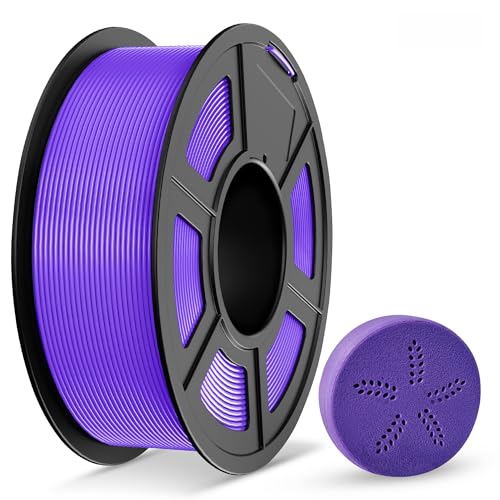 Image of TECBEARS Purple PLA Plus Filament 1.75 for Most FDM 3D Printers | High Toughness PLA+, Neat Wound 3D Printer Filament, 1kg Spool, Dimensional Accuracy + /- 0.02 mm, Suitable for Beginners