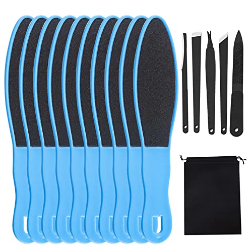 Hornhautfeile Fußfeile Foot File 10er-Pack Hornhaut Feile Fussfeile Fußhobel Hornhautraspel Fussraspel Hornhautentferner Starke Fußraspel Kostenlose Aufbewahrungstasche und 5 Maniküreschneider Hornhautfeile Fußfeile Foot File 10er-Pack Hornhaut Feile Fussfeile Fußhobel Hornhautraspel Fussraspel Hornhautentferner Starke Fußraspel Kostenlose Aufbewahrungstasche und 5 Maniküreschneider