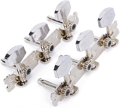 1 pair Left Right 3L3R Professional Guitar Classical Guitar String Tuning Pegs Machine Heads Tuners Keys Part Parts Accessories 3L3R Acoustic Silver