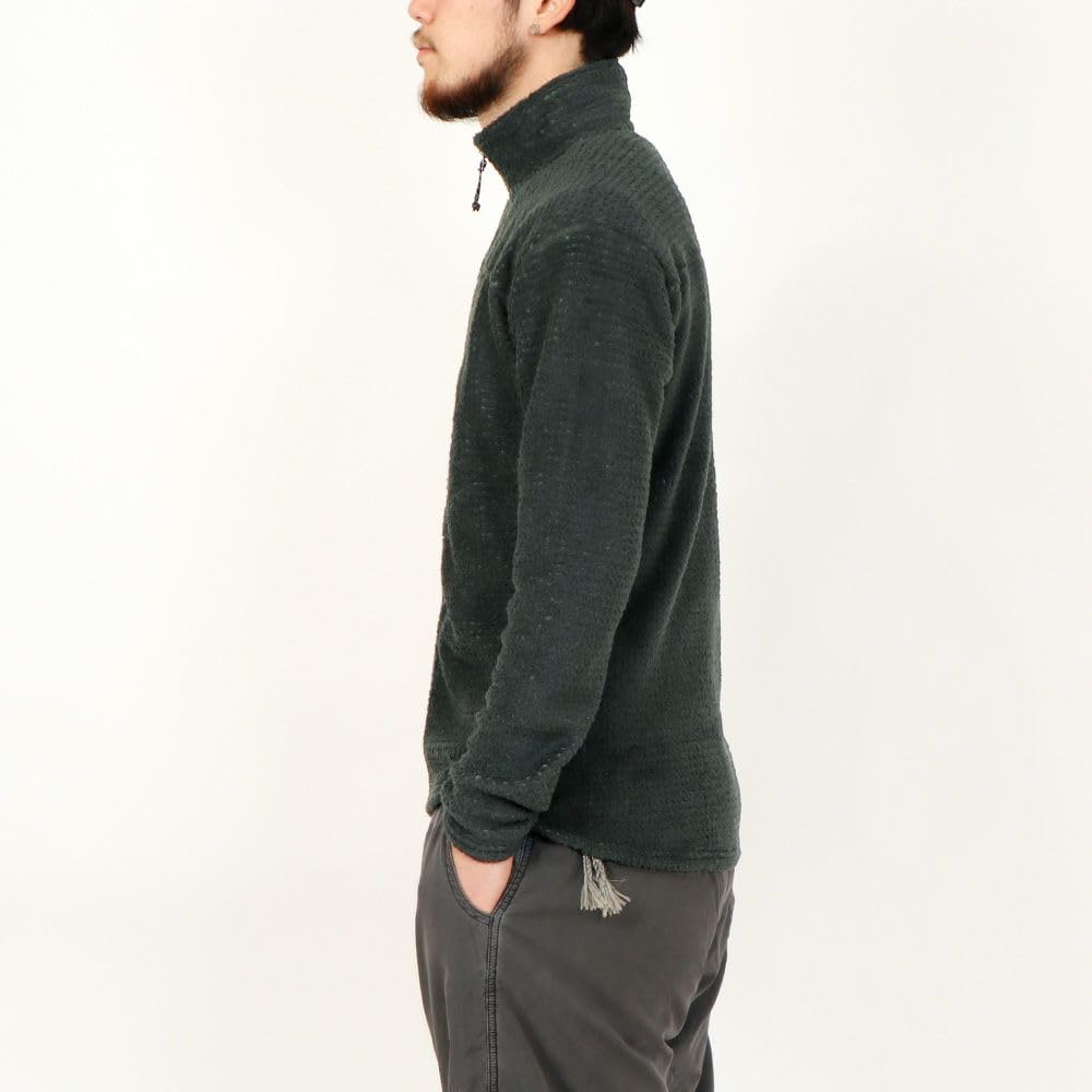 Amazon.co.jp: AXESQUIN High Loft Fleece Jacket, blue knights