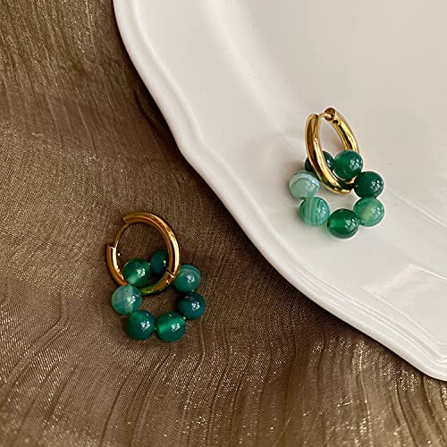 C.paravano Huggies Earrings For Women | Hoop Earrings For Women | Circle Earrings For Women | Statement Earrings Gold | Chunky Gold Hoop Earrings For Women #TOP4