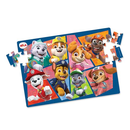 Puzzle Play 60 peças - Lente Mágica Patrulha Canina