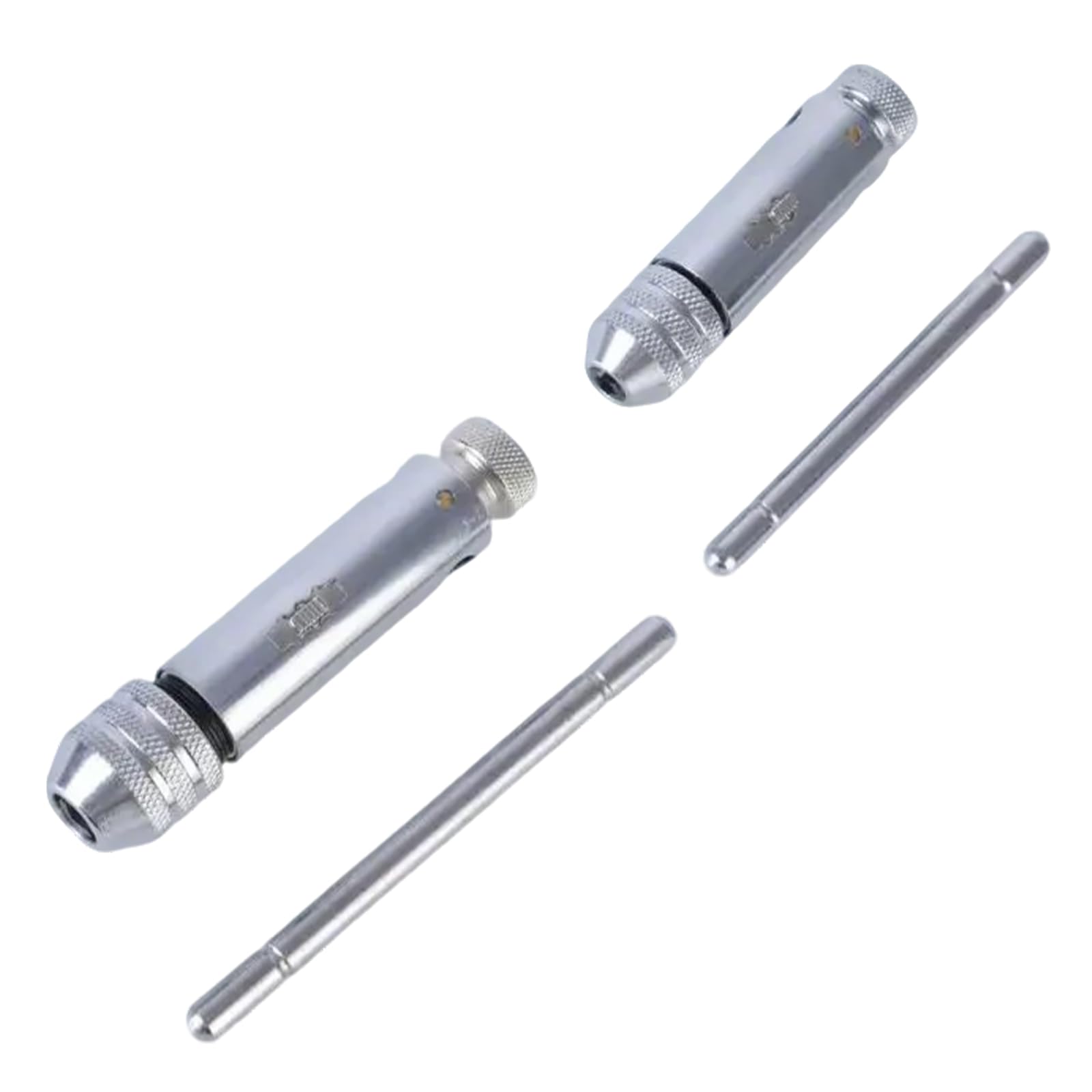 Juego de 2 Llaves de Grifo con Bloque de Abrazadera Ajustable para machos de roscar de 3 a 12 mm, Reparaciones, tareas mecánicas del hogar.