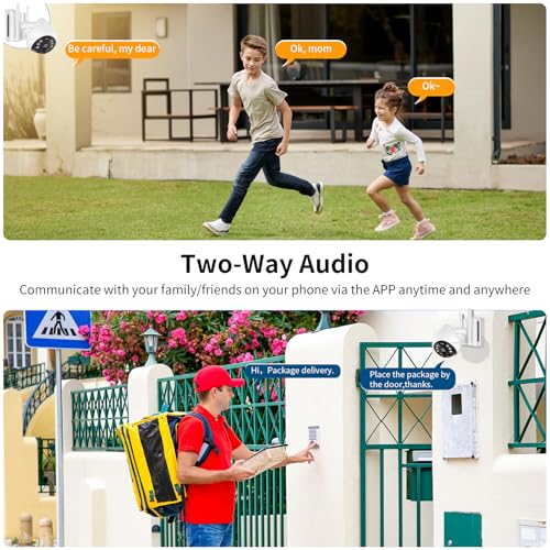 Image of VSTARCAM 4G Cellular Security Cameras Wireless Outdoor, 3MP Battery Powered Cameras for Home Surveillance, Motion Detection, Color Night Vision, Pan /Tilt, 2-Way Talk, Cloud &SD Storage