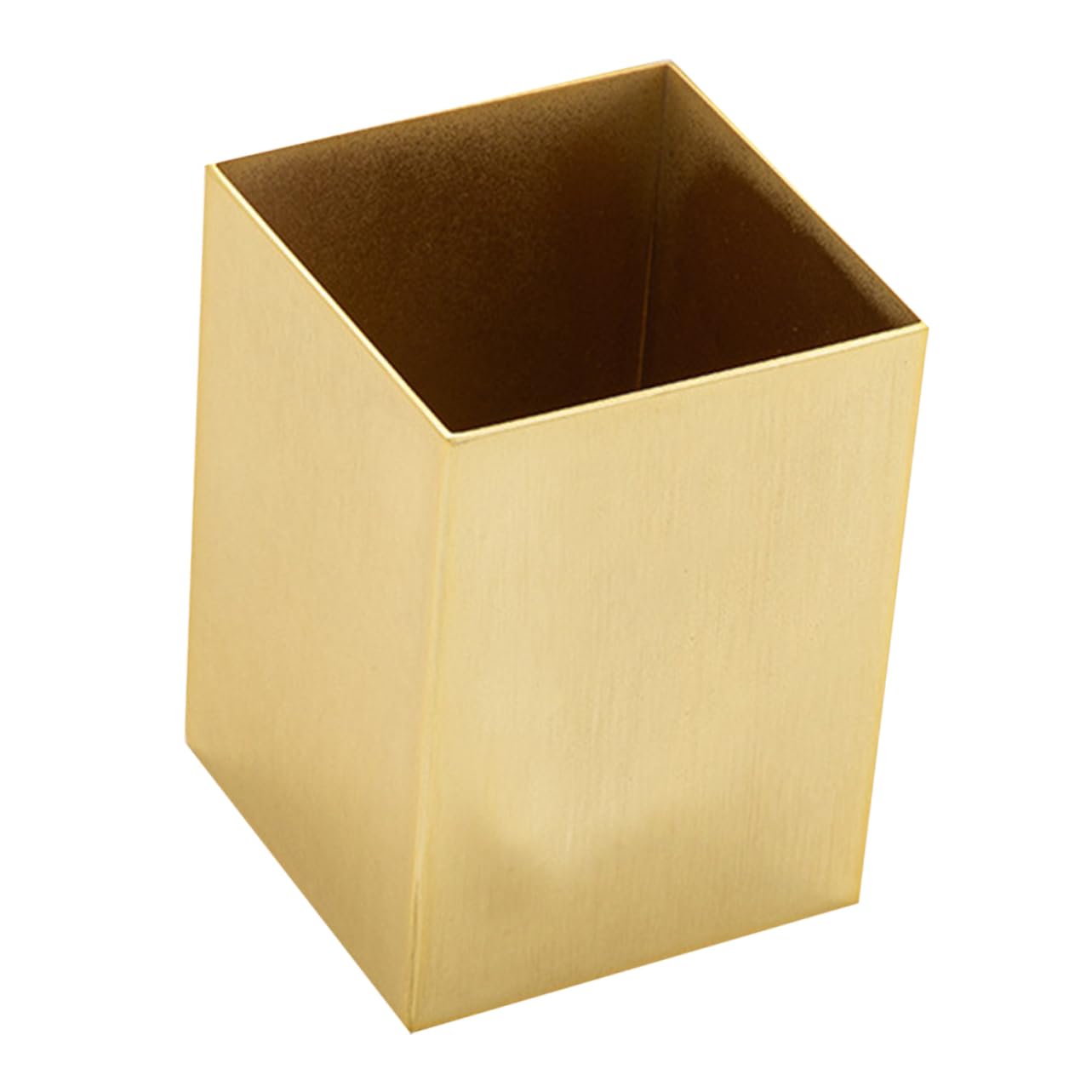 Angoily Portalápices Inoxidable Soporte De Brochas De Maquillaje Organizador De Oficina Vaso Para Guardar Lápices