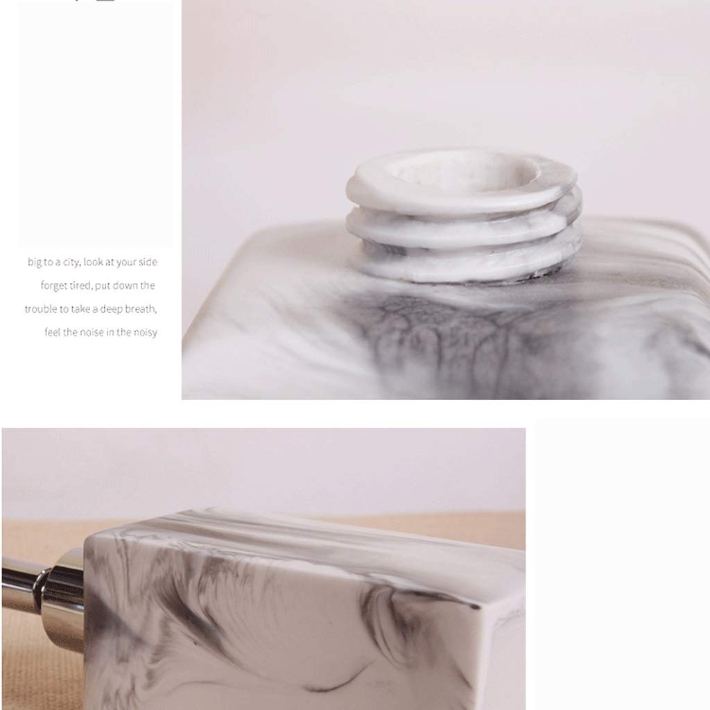Dispenser per Doccia, Cucina e Bagno con flacone Dispenser a Pompa Manuale in Ceramica per lozione.