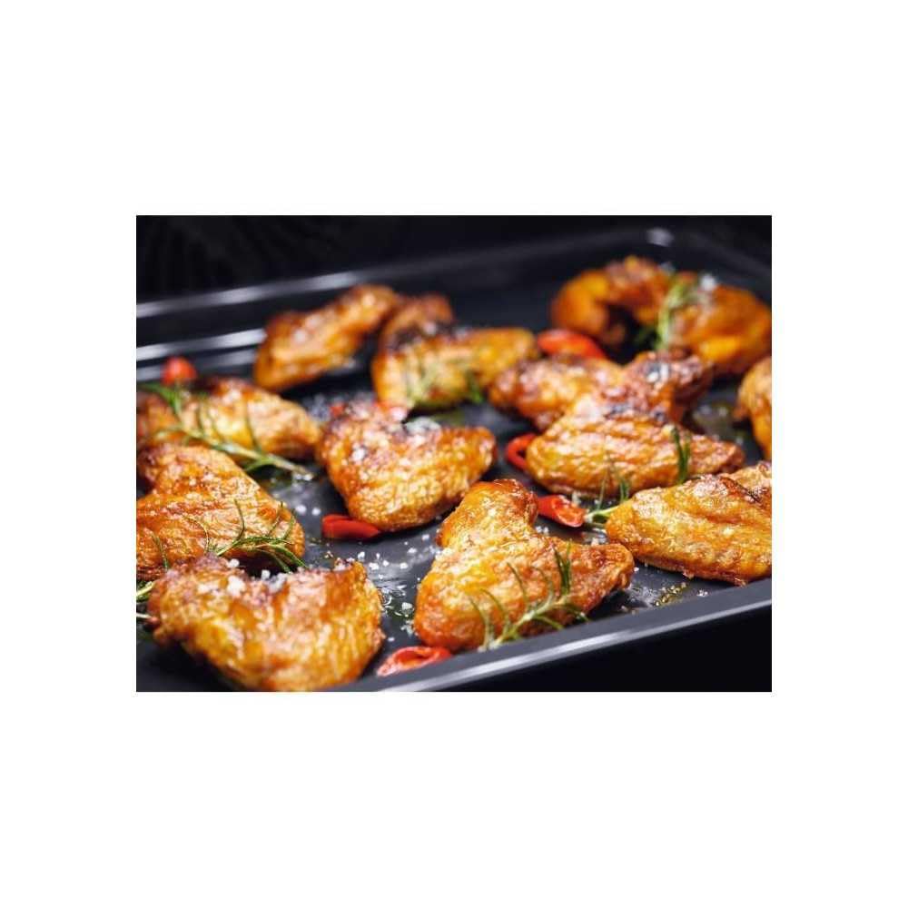 Electrolux EOH2H00BX Serie 300, Forno da Incasso Multifunzione, Capacità 58 L, Funzione Grill, Aqua Cleaning, Contaminuti, Classe A, 590x594x560 mm, Acciaio Inox Antimpronta