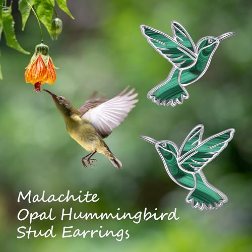 Image of Animal Stud Earrings 925 Sterling Silver Elephant /Unicorn /Chicken /Flamingo /Highland Cow /Hummingbird Earrings Animal Jewelry Gifts for Women