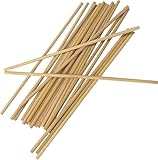 Uhrmacher-Holz-Set, 24 Stück, 3 mm x 150 mm, für Präzisionsuhrreparatur, Reinigung, Pinzette und Ritzel