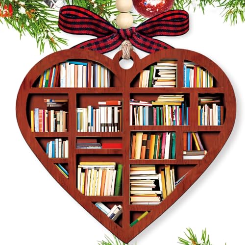 Book Ornament, Christmas Ornaments, Book Lover Gifts for Women, Book Club