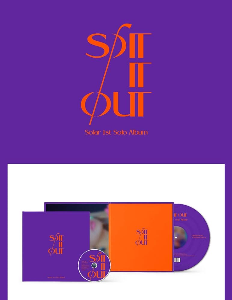 solar ソラ spit it out サイン入り solar ソラ spit it out サイン入り MAMAMOO SOLAR signed