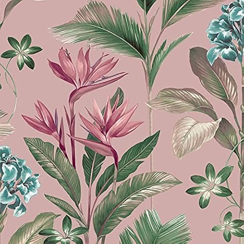 Oliana Floral Wallpaper by Belgravia Cover