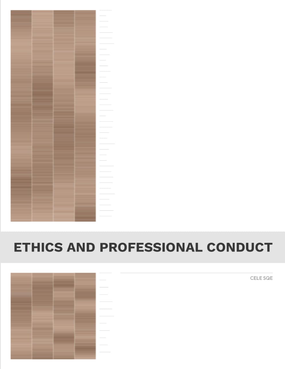 SQE1 Ethics and Professional Conduct (FLK1 & FLK2) – CELE SQE Complete Textbook Series: SRA Principles, Code of Conduct and Professional Ethics for ... Qualifying Examination Preparation by CELE)