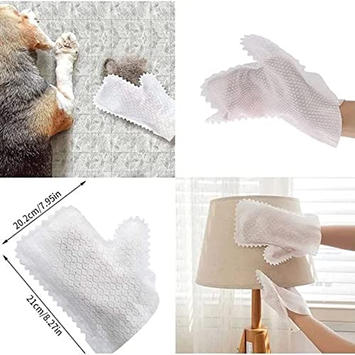 Gants de désinfection microfibre haut de gamme à structure écailles de poisson