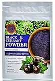Wild Harvested Black Currant Freeze-Dried Powder – 2 Oz – Natural Black Currant Powder, No added sugar, No GMOs