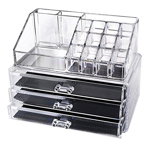 OnDisplay Annie Tiered Acrylic Cosmetic/Jewelry Organizer