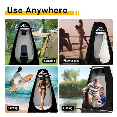 Ann Katy Portable Toilet with Tent