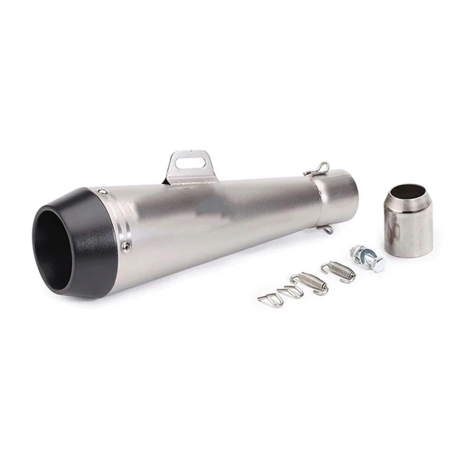 motocykl tłumik rury wydechowej 51MM rura wydechowa motocykla ucieczka GP Moto Pot tłumik Slip on do skutera Motocross motor terenowy 300cc 600cc 1000cc(Type C)