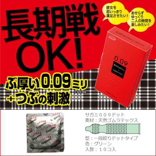 長期戦OK 厚め+ツブ付きコンドーム2箱セット サガミ 0.09スーパードット、ジャパンメディカル TOUGH BLACK タフブラック、はちみつローション1個付セット - 画像4