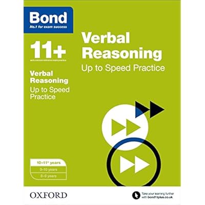 Bond 11+: Verbal Reasoning Up to Speed Papers
