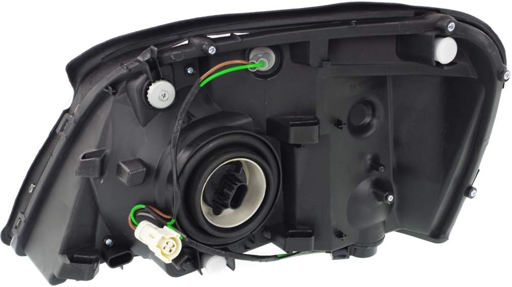 KarParts360 For Ford Freestar Headlight Assembly 2004 2005 2006 2007 Passenger Side w/Bulbs Replaces For FO2503203