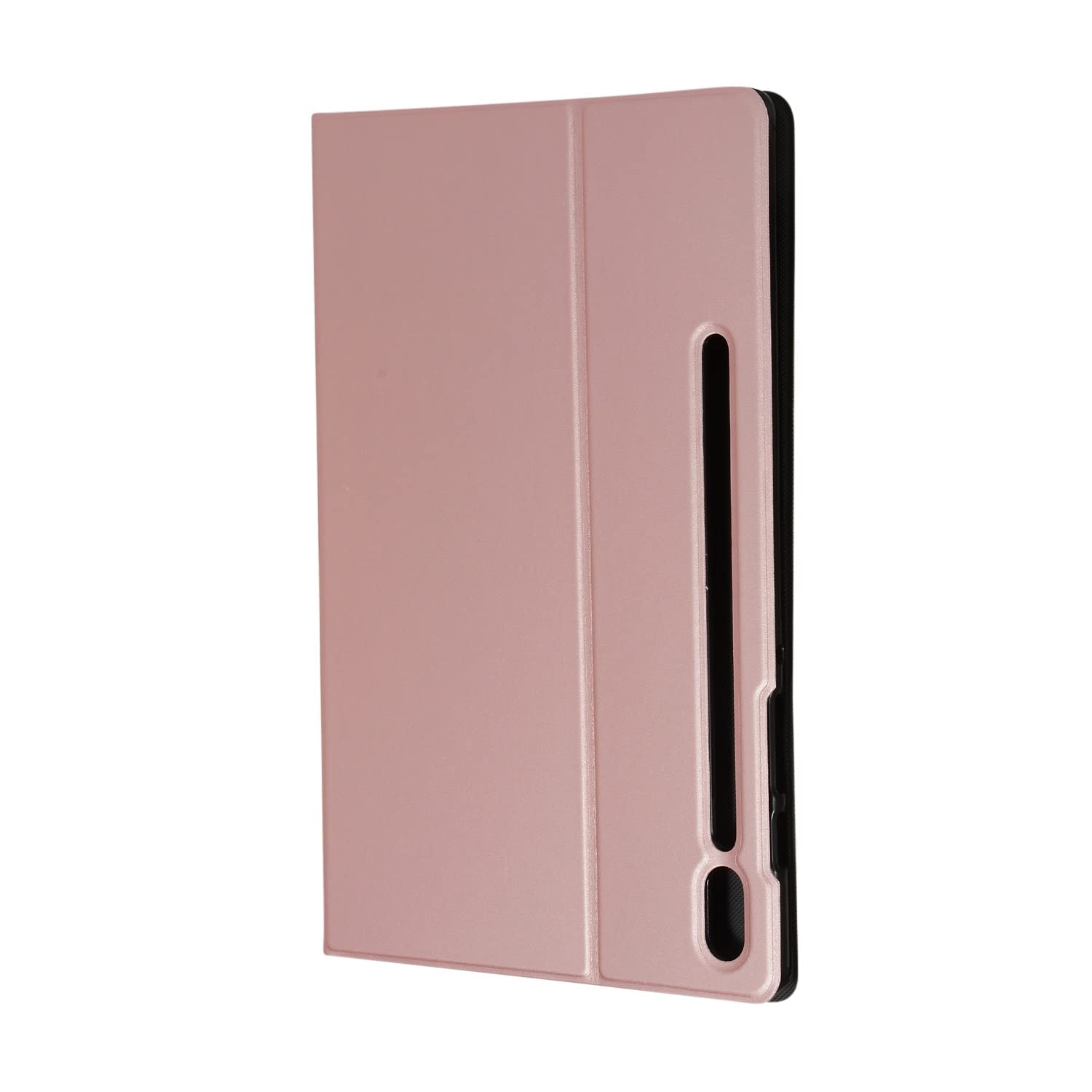 For Samsung Galaxy Tab S8 Ultra 14.6 pulgadas (SM-X900 / X906) Caja de la tableta, Funda Folio Soporte prueba choque premium, ángulos múltiples visiones, suave TPU Tapa trasera Auto Sleep Wake(Rose gold)