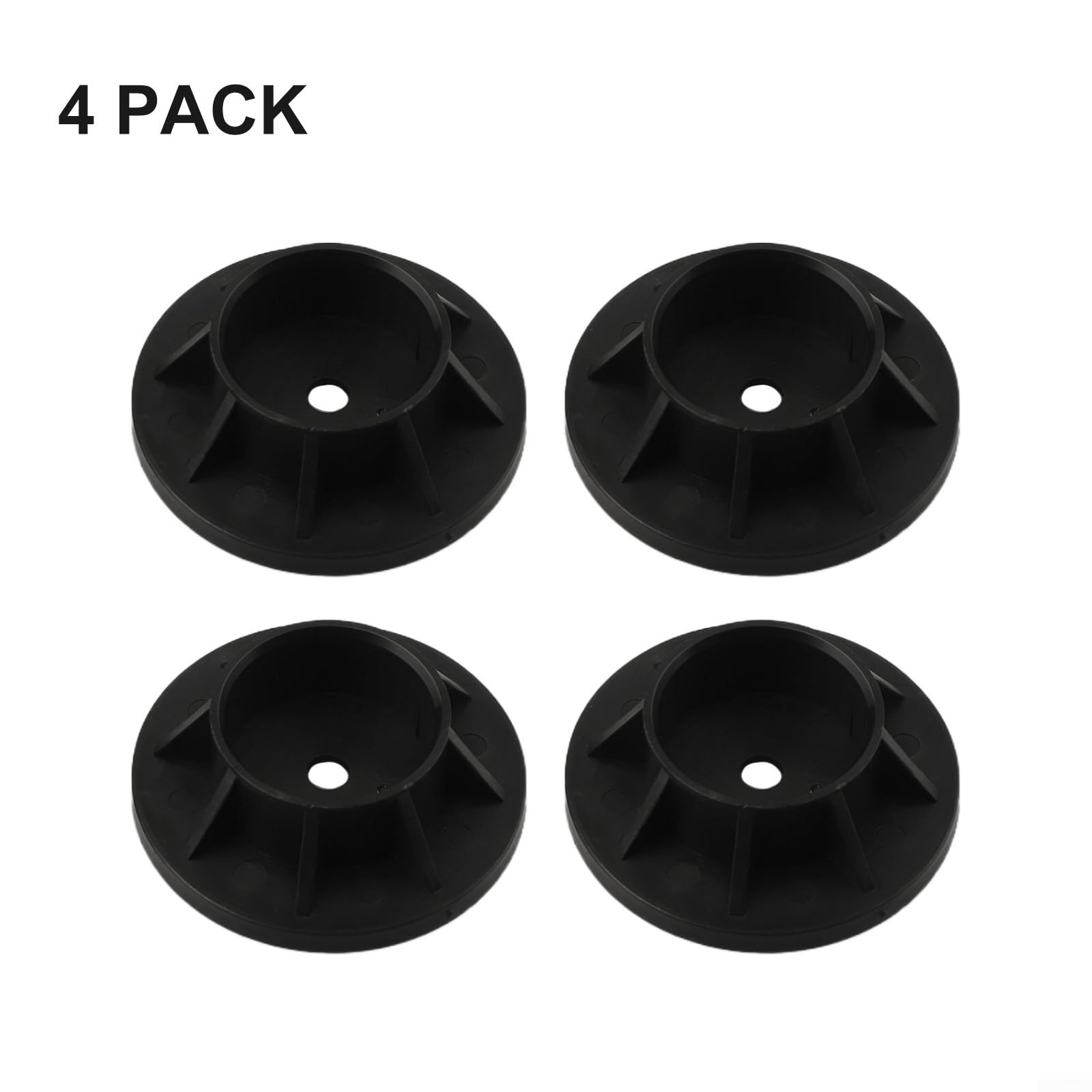 Tapa de plástico para patas Intex 25021, compatible con piscinas de marco de metal de 18 a 24 pies y modelos rectangulares pequeños 28279/28270/28271, se adapta a agujeros verticales de 2 pulgadas