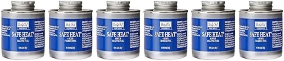 Bakers and Chefs Safe Heat Chafing Fuel 6pack