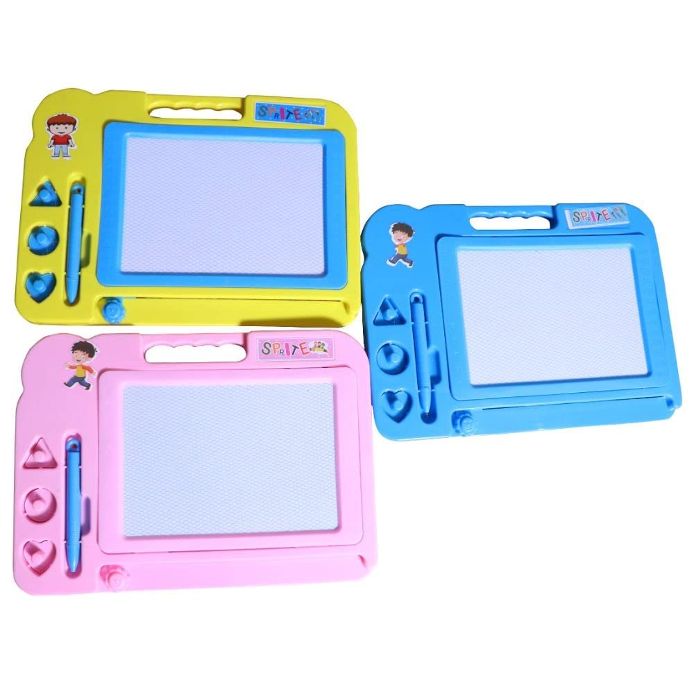 Vibgyor Products Magic Slate for Kids/Pen Doodle/pad/erasable Drawing, Writing Learning Graffiti Board for Kids, Magnetic Painting Sketch pad for Children (Color May Vary) - 1 Pcs (B0C38PH1JP) Amazon Price History, Amazon Price Tracker