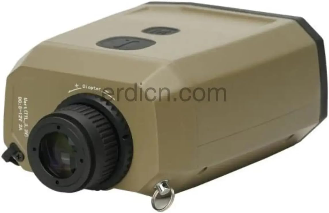 Tactical Laser Rangefinder, 6000m Range, 1535nm Wavelength, Handheld Distance Measurement Device, Handheld 1535nm Laser Rangefinder Monocular for 6km