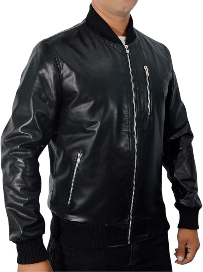 Men's Point Break Edgar Ramirez Bodhi Bomber Jacket2