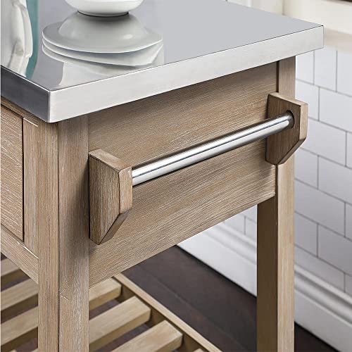 Kitchen-Island-with-Shelves-and-Handle-for-Home-Wood-Home-bar-Serving-carts-on-Wheels-with-Wine-RackGlass-Holder-3-Tier-Kitchen-cart-with-Large-Workstation Kitchen Island with Shelves and Handle for Home Wood Home bar Serving carts on Wheels with Wine RackGlass Holder 3 Tier Kitchen cart with Large Workstation