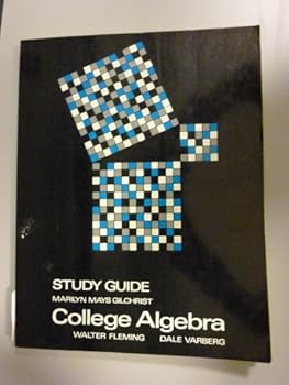 Paperback Study Guide College Algebra Book