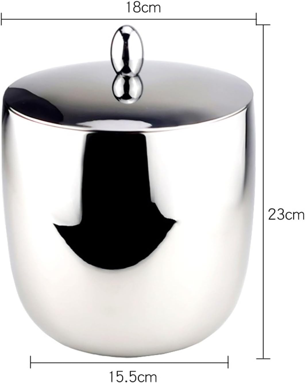 Ice Bucket Double-walled Stainless Steel Ice Bucket With Lid Drink For Indoor & Outdoor Party Drinks and Wine Cooler