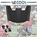 LeCool Visor Black, Football, and Lacrosse Helmet Eye-Shield, Scratch Resistant Visor - Fits Adults & Youth Helmets.