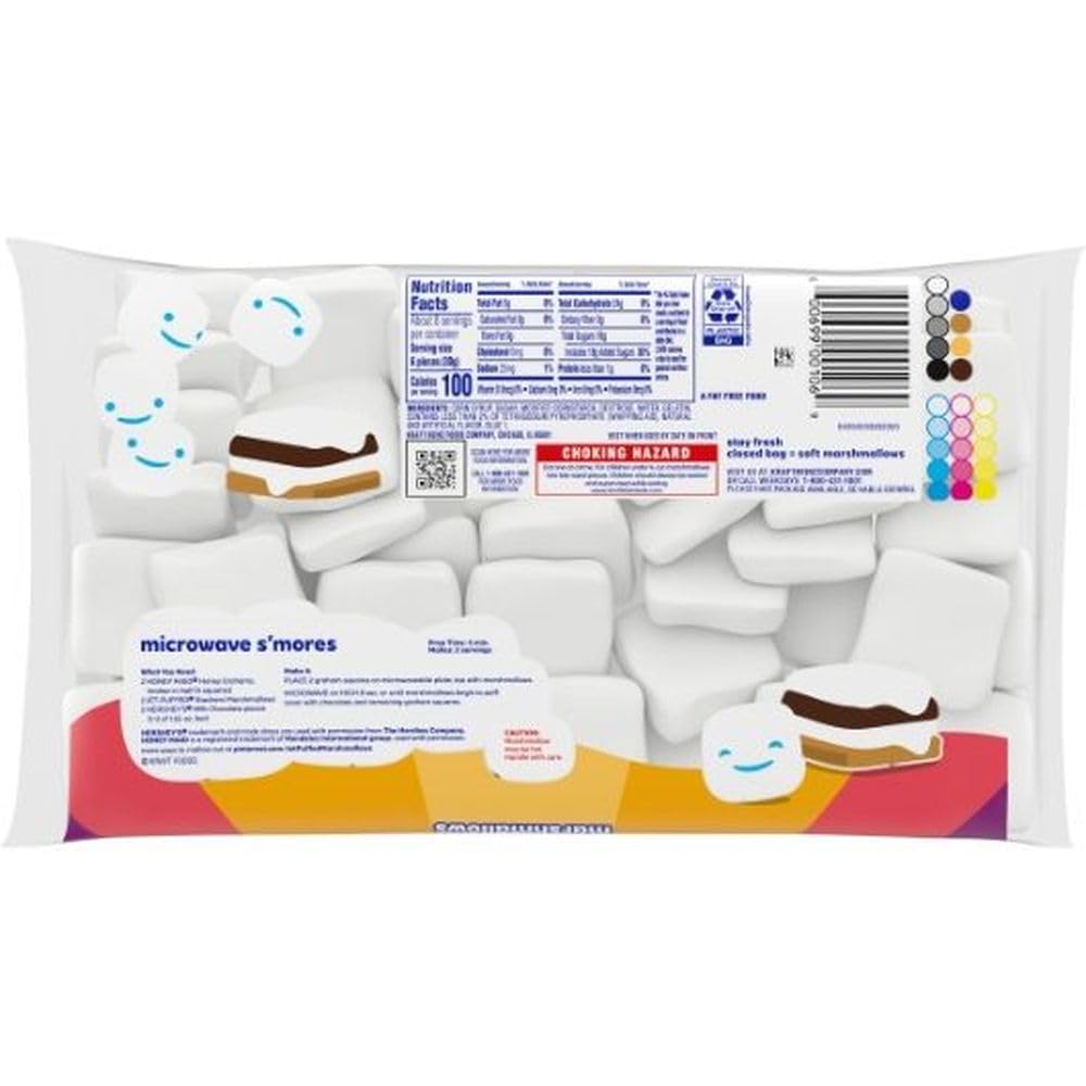 Kraft Jet Puffed Stacker Marshmallow, 8 Ounce -- 16 per case.